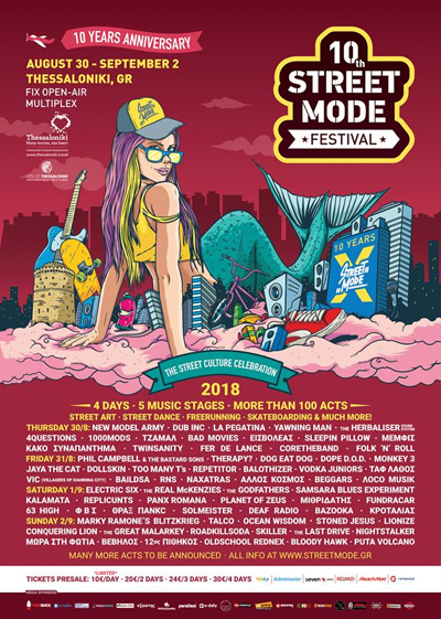 10th Street Mode Festival 2018